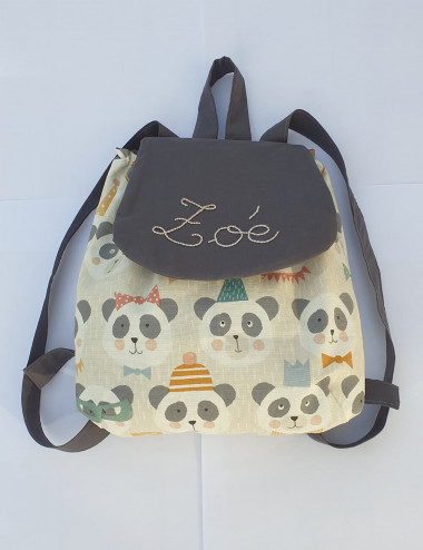 Sac à dos "Pandas"